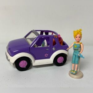 Vintage Polly Fashion 2001 Beach Style S.U.V. Purple Version